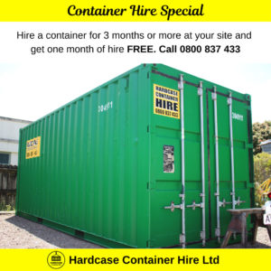 Offsite Container Hire - Hardcase Container Hire